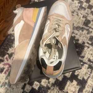 Shu Shop size 8 Parker multi color sneakers with box